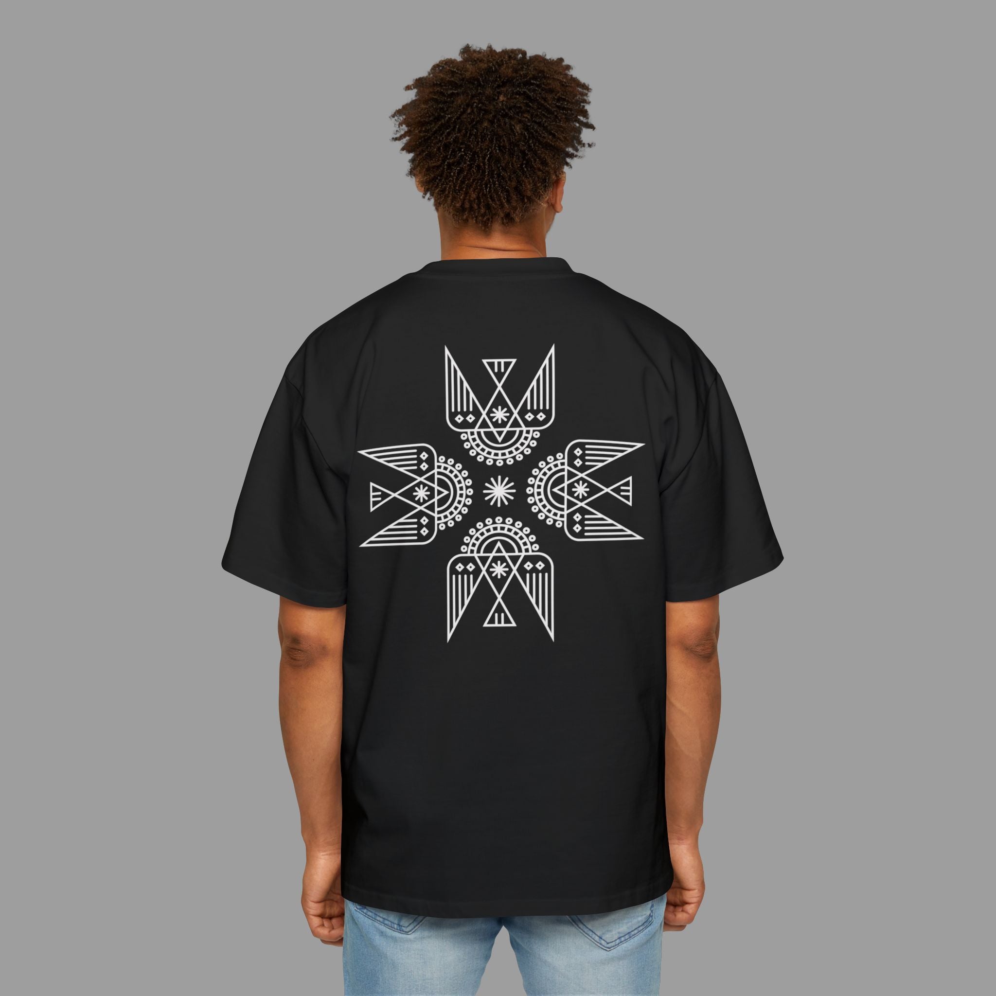 TALIS — Graphic Print Oversized Tee