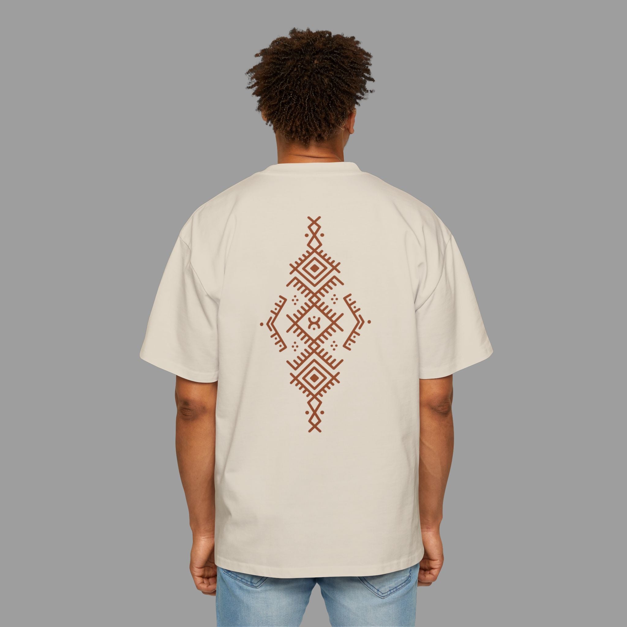 NAFAS — Graphic Print Oversized Tee