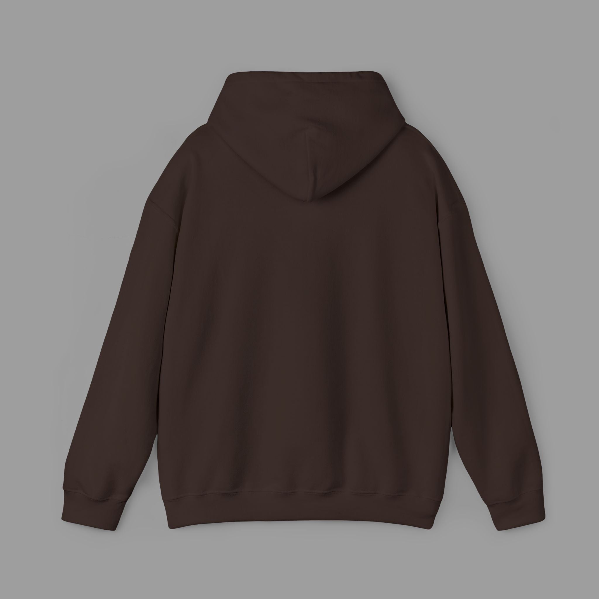 RAMI —Chocolate Embroidered Logo Hoodie