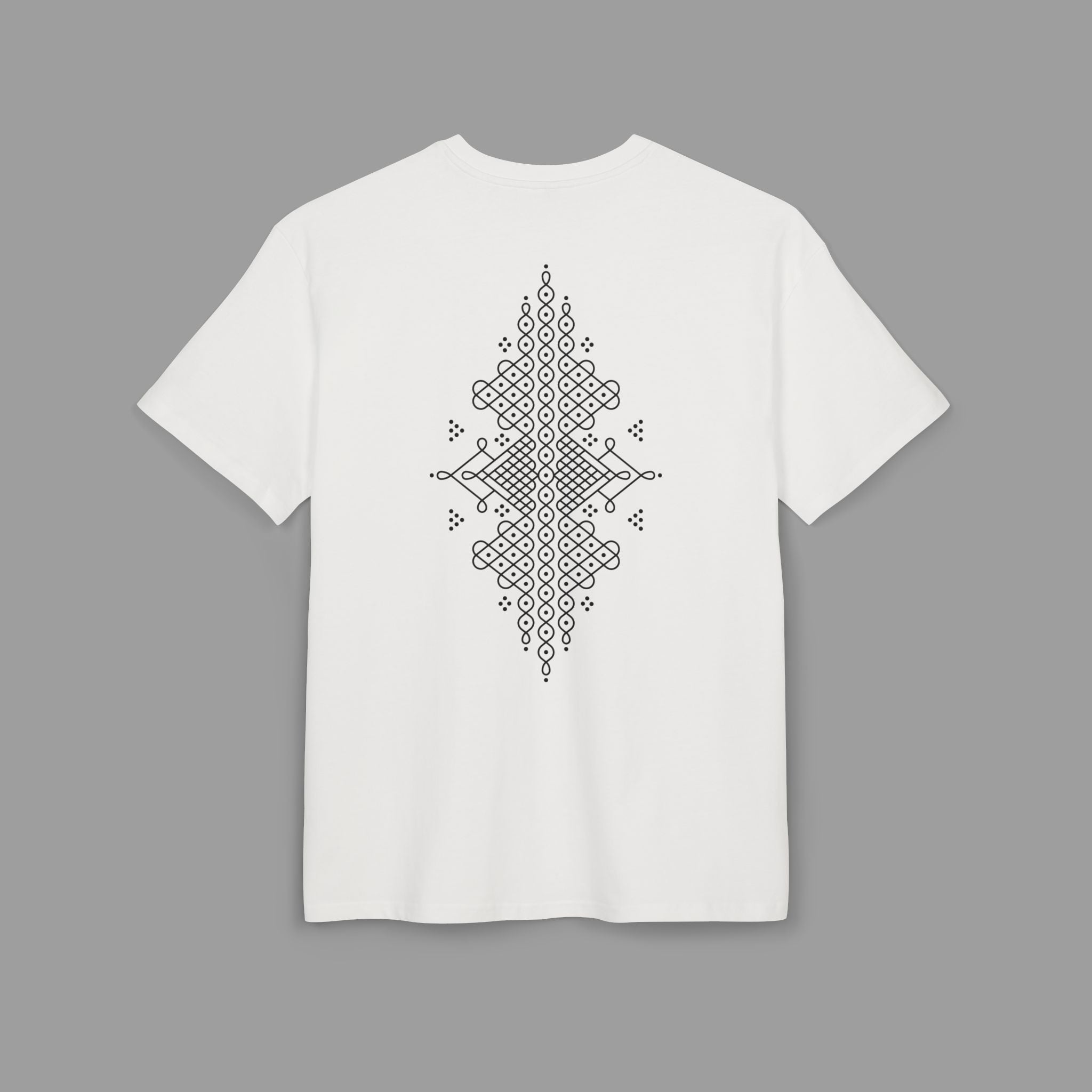 ANZAR — Minimal Symmetry Graphic Shirt