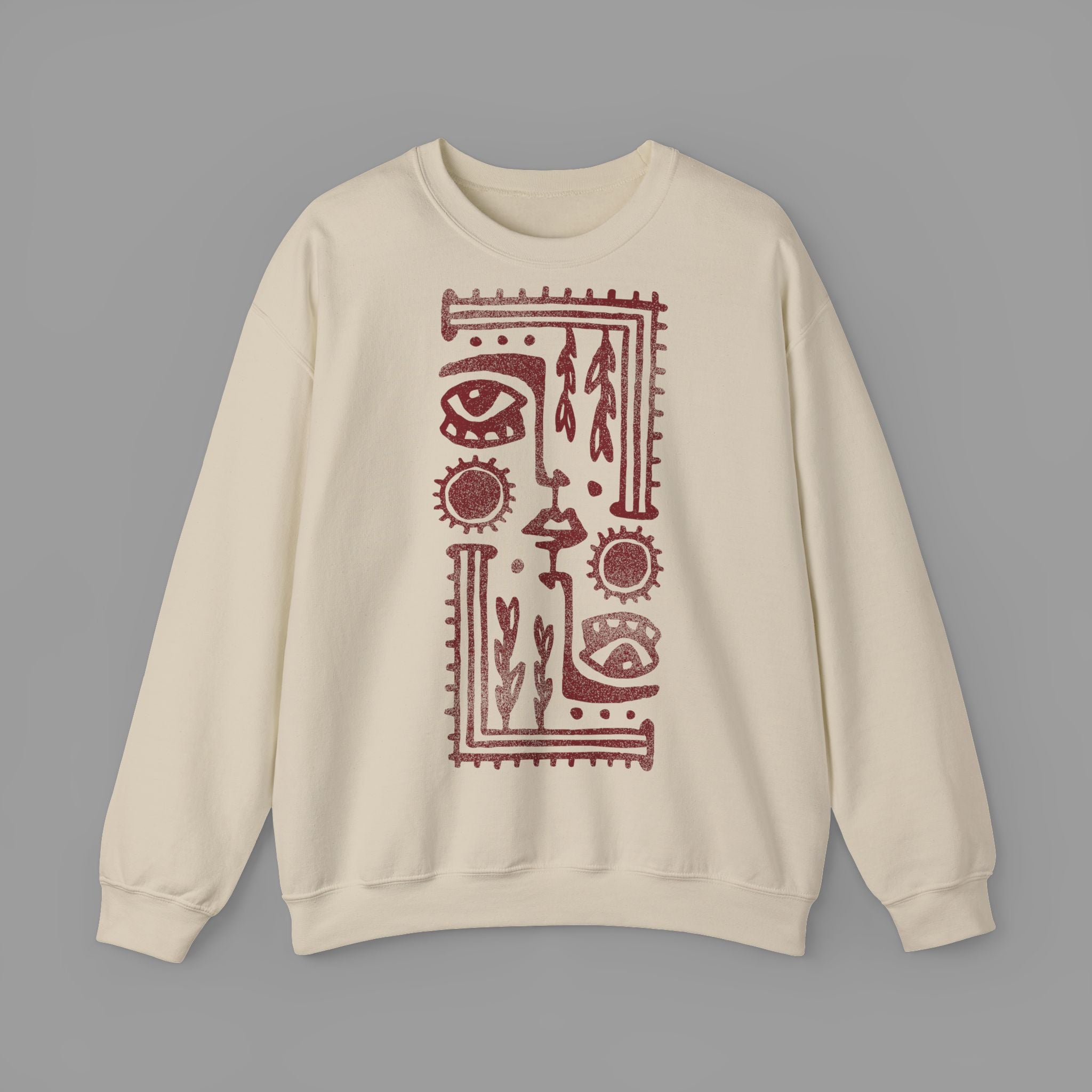 RAAHI — Tribal Graphic Crewneck Sweater