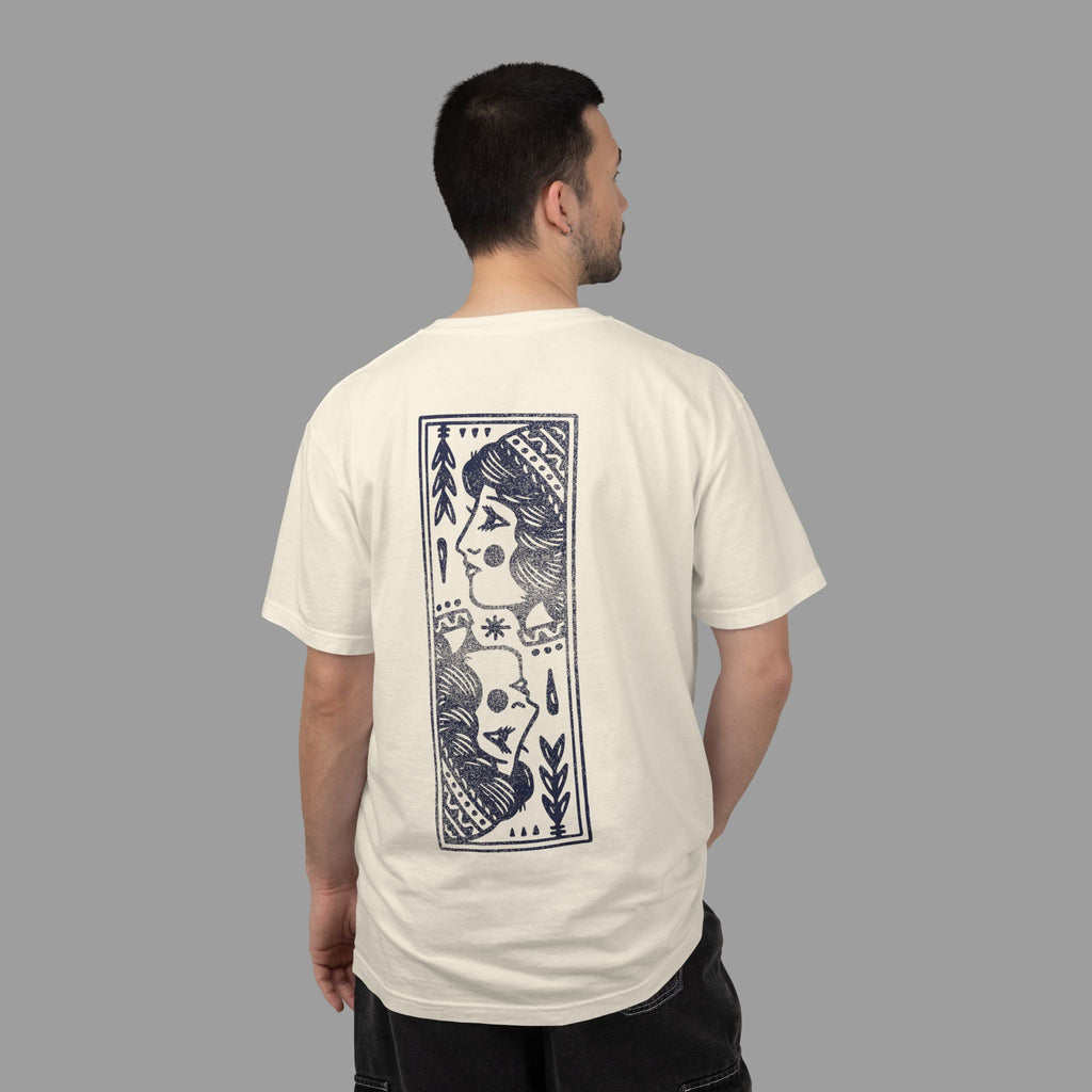 KAEL — Distressed Overprint Graphic Tee
