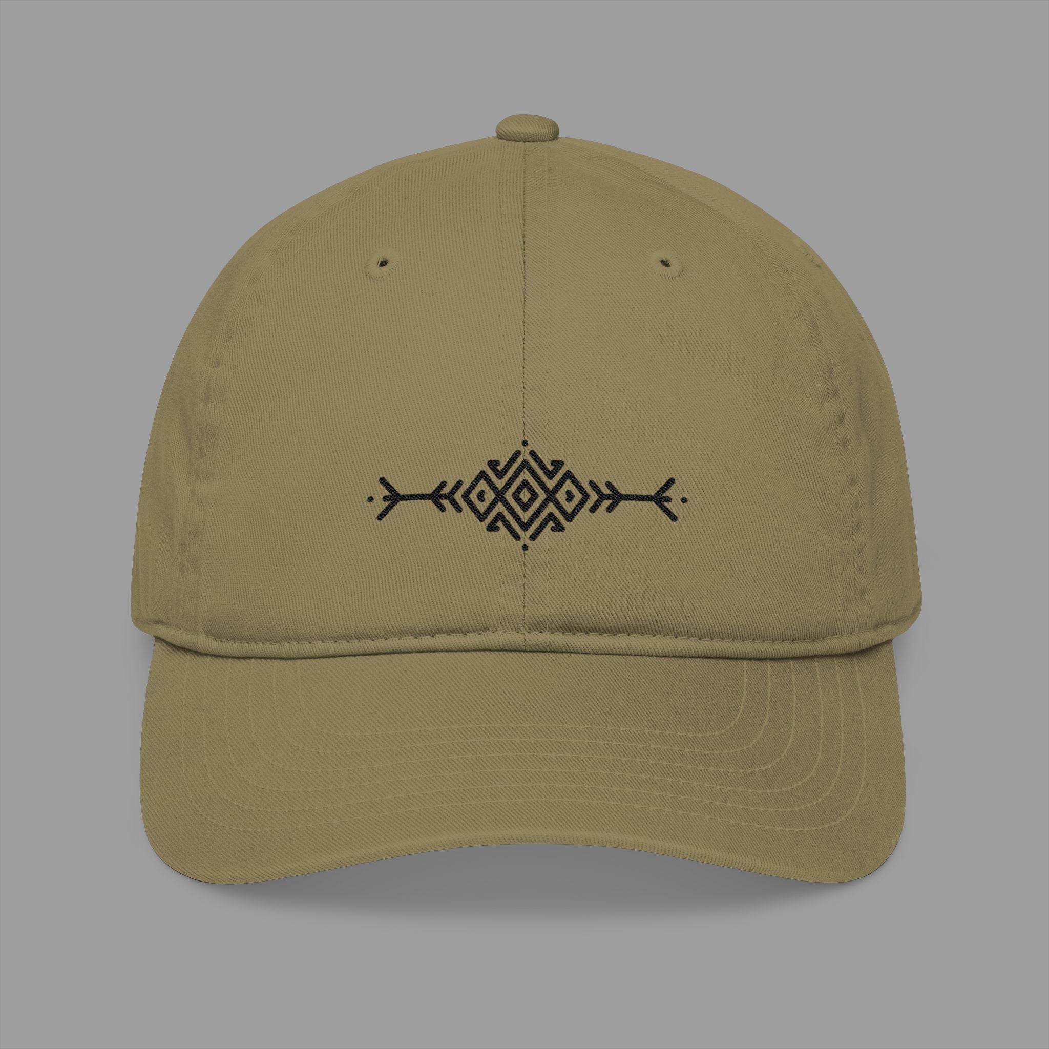 TARIK — Organic Embroidered Baseball Cap