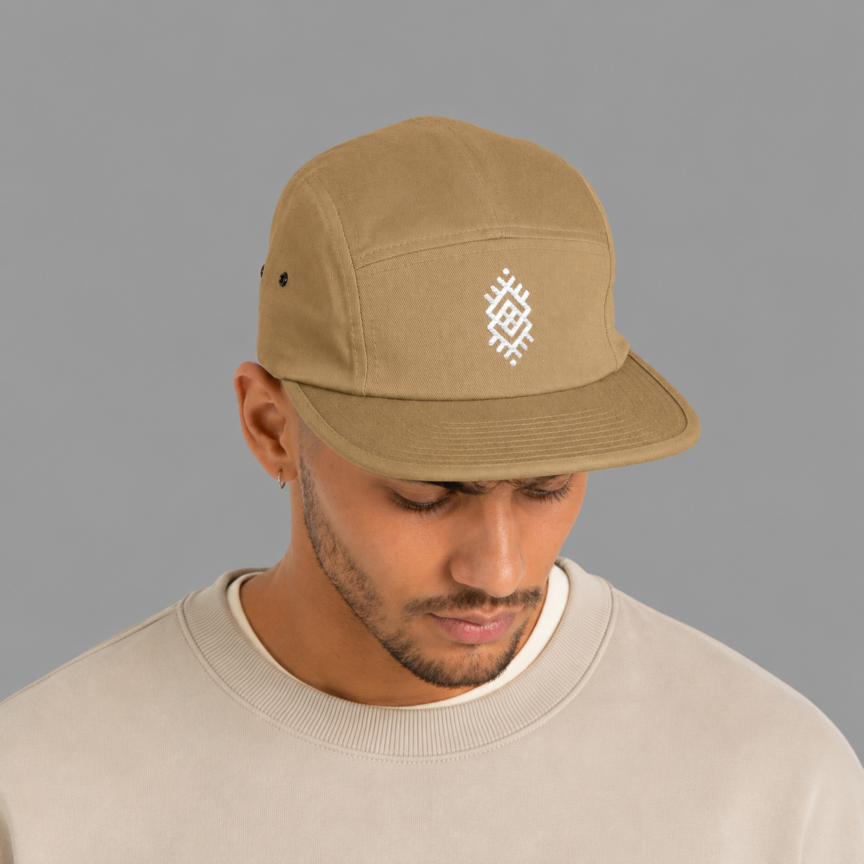 NOMA — Embroidered Tribal 5-Panel Cap