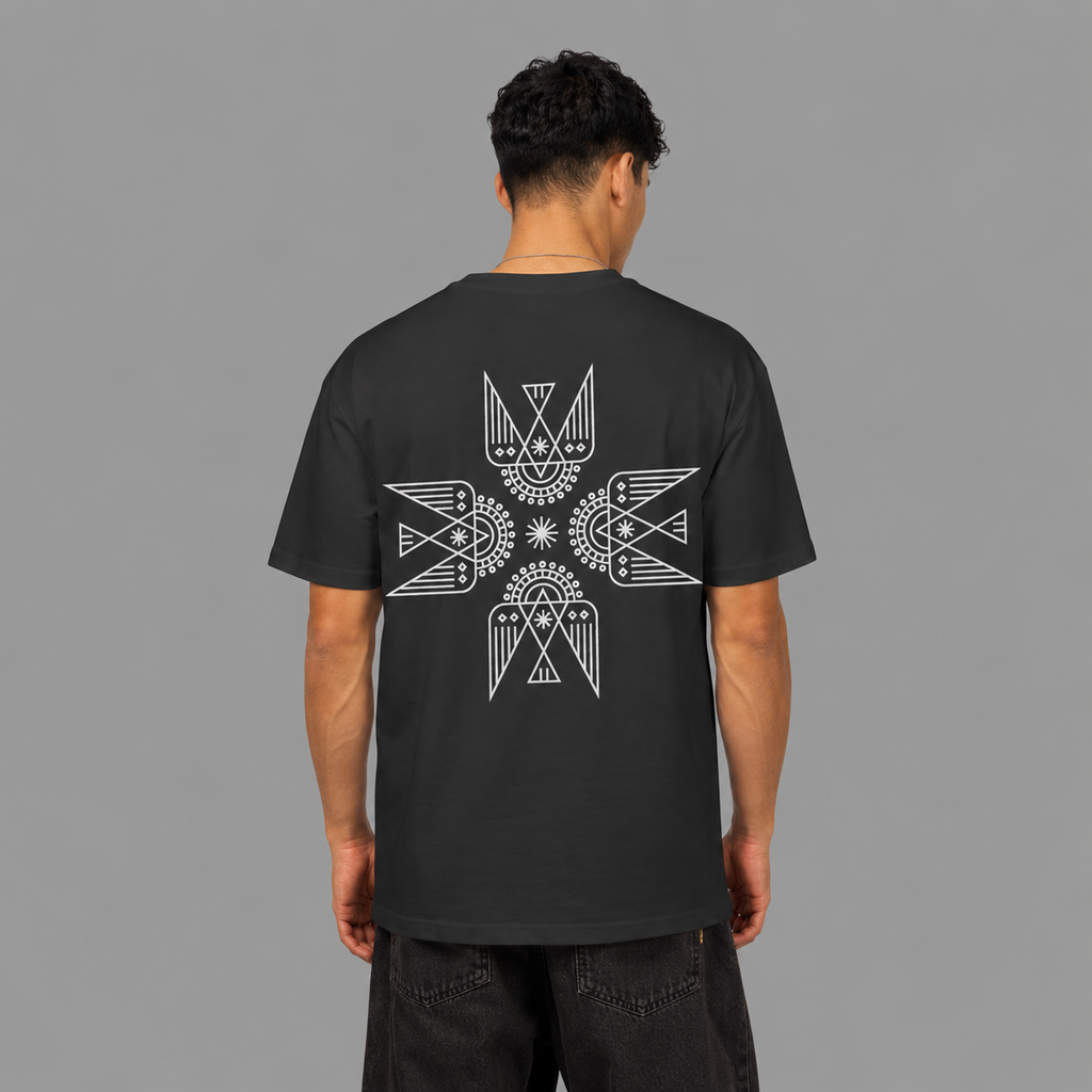 TALIS — Graphic Print Oversized Tee