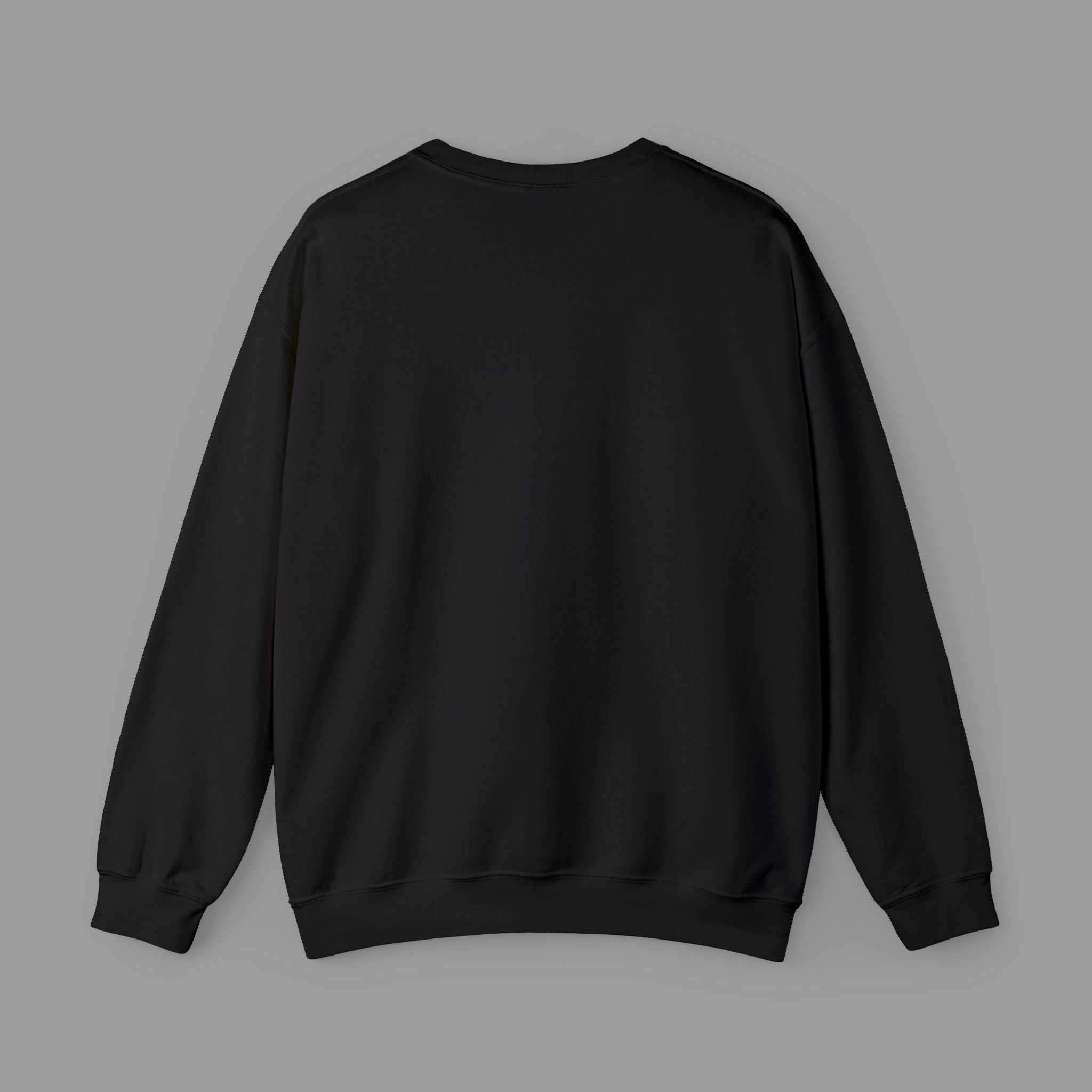 NAEL — Minimal Black Crew with Embroidered Logo