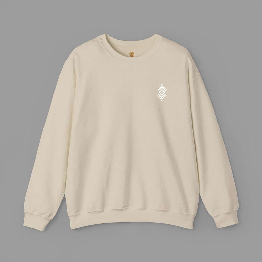 ZAYR — Minimal Sand Crew with Embroidered Logo