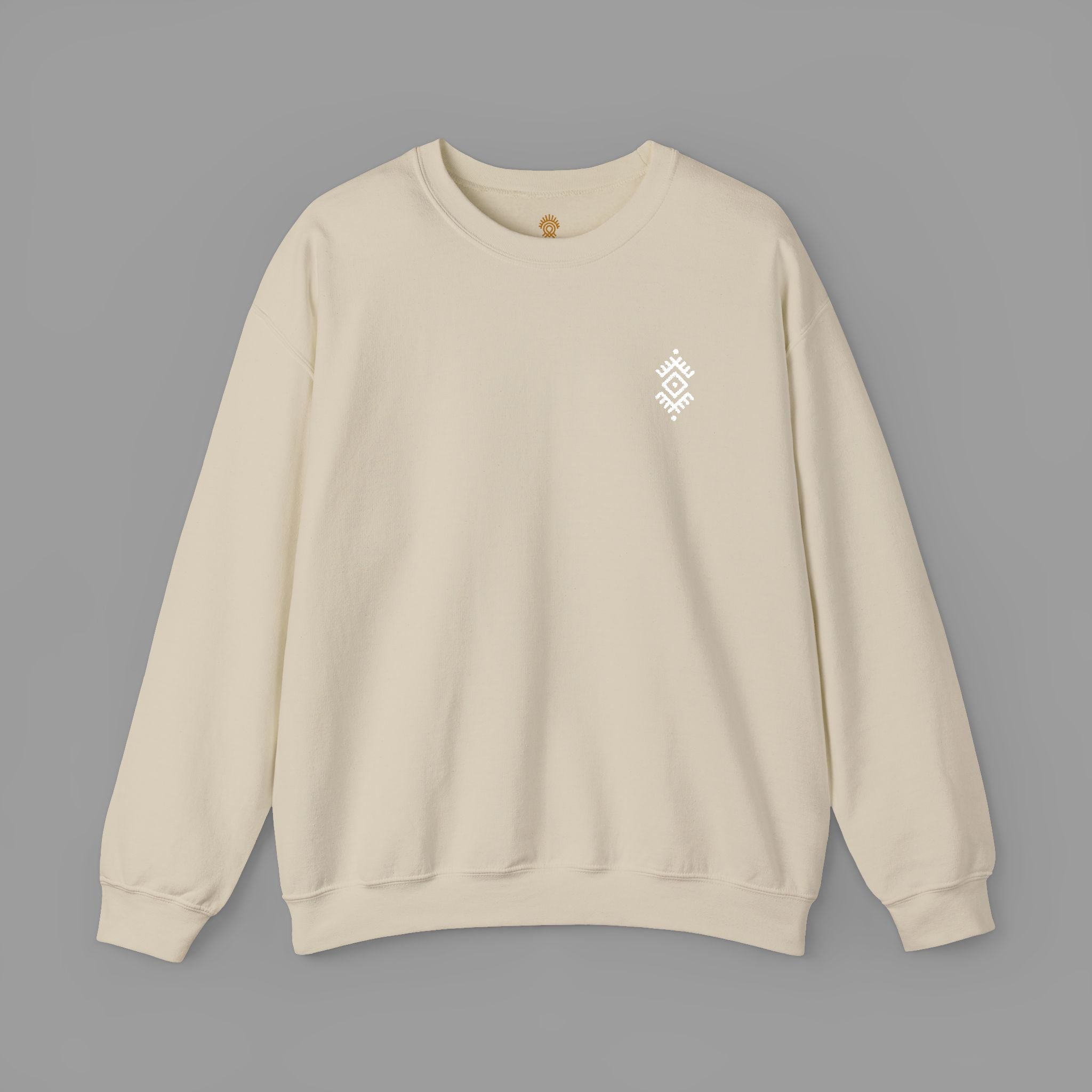 ZAYR — Minimal Sand Crew with Embroidered Logo