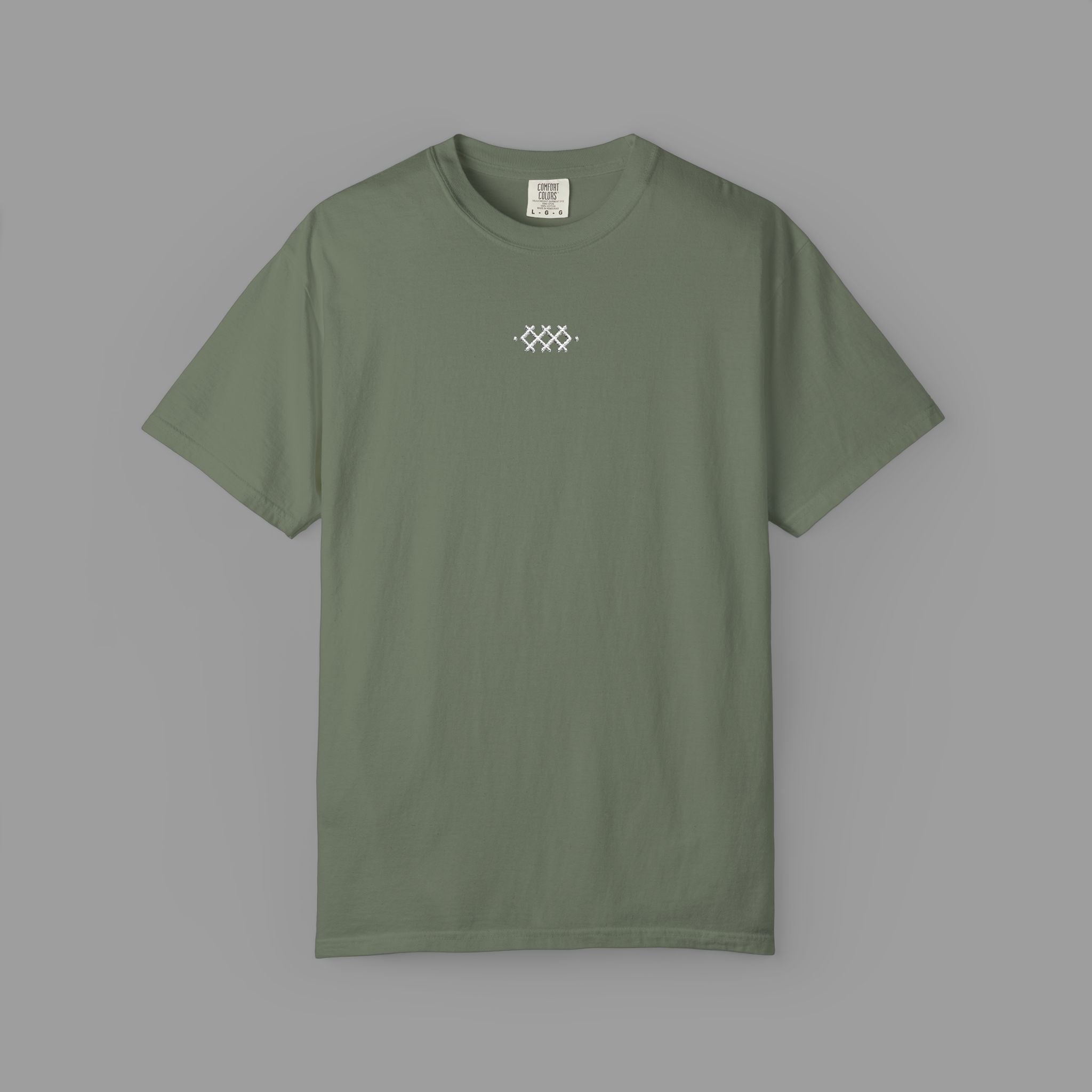 FAZIL — Embroidered Tribal Graphic Tee