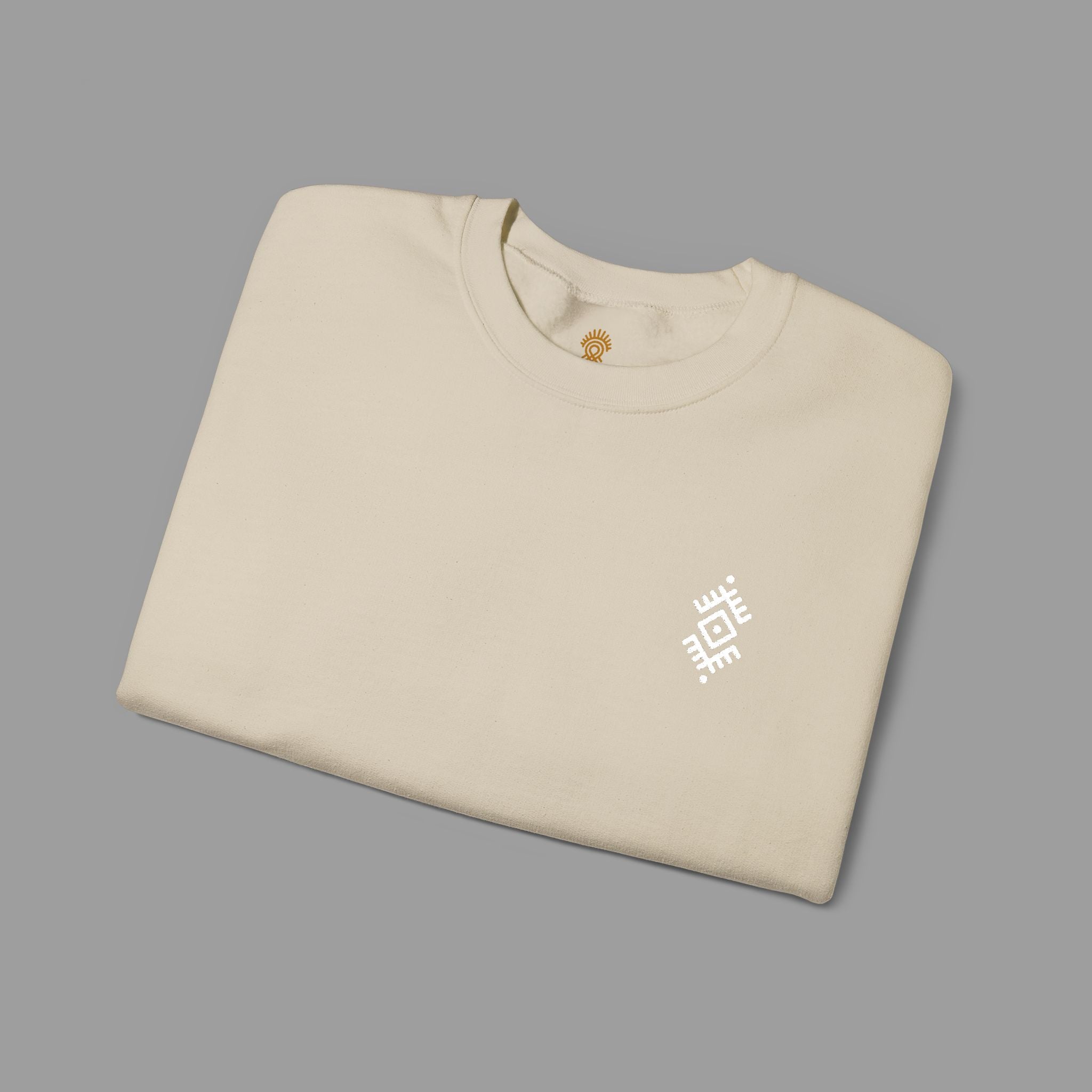 ZAYR — Minimal Sand Crew with Embroidered Logo