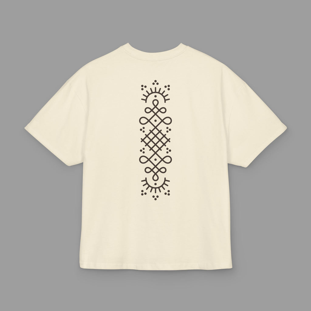 SAFIR — Tribal Artwork Box Tee